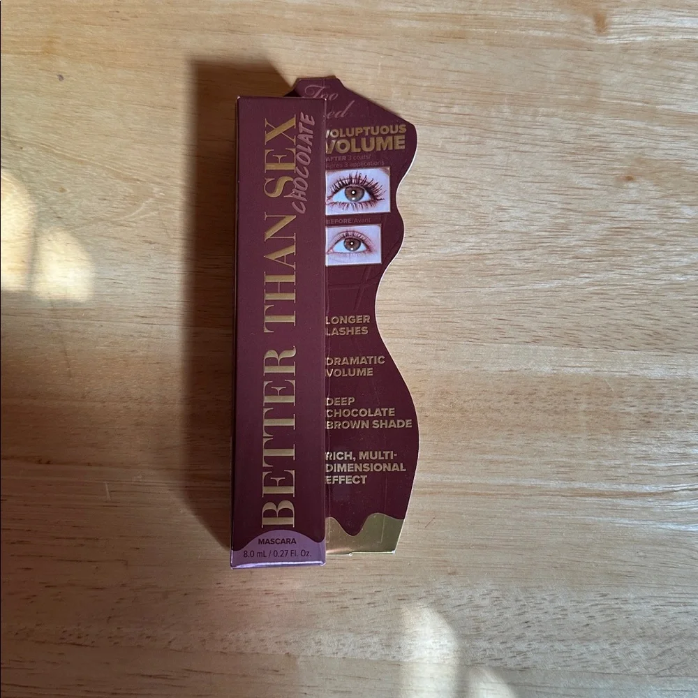 Too Faced Better Than Sex Chocolate Volumizing Mascara